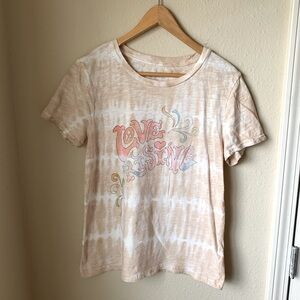 Lucky Brand tie dye graphic tee🏖️